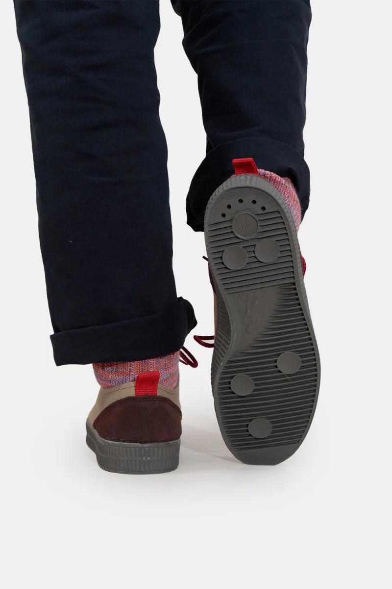 Novesta Star Master Hiker (Sesame/Grey/Red) - Image 6