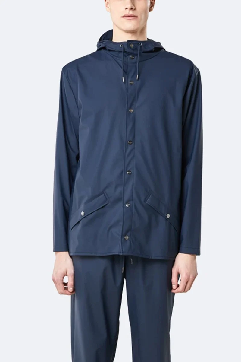 Rains Jacket (Navy Blue) - Image 4