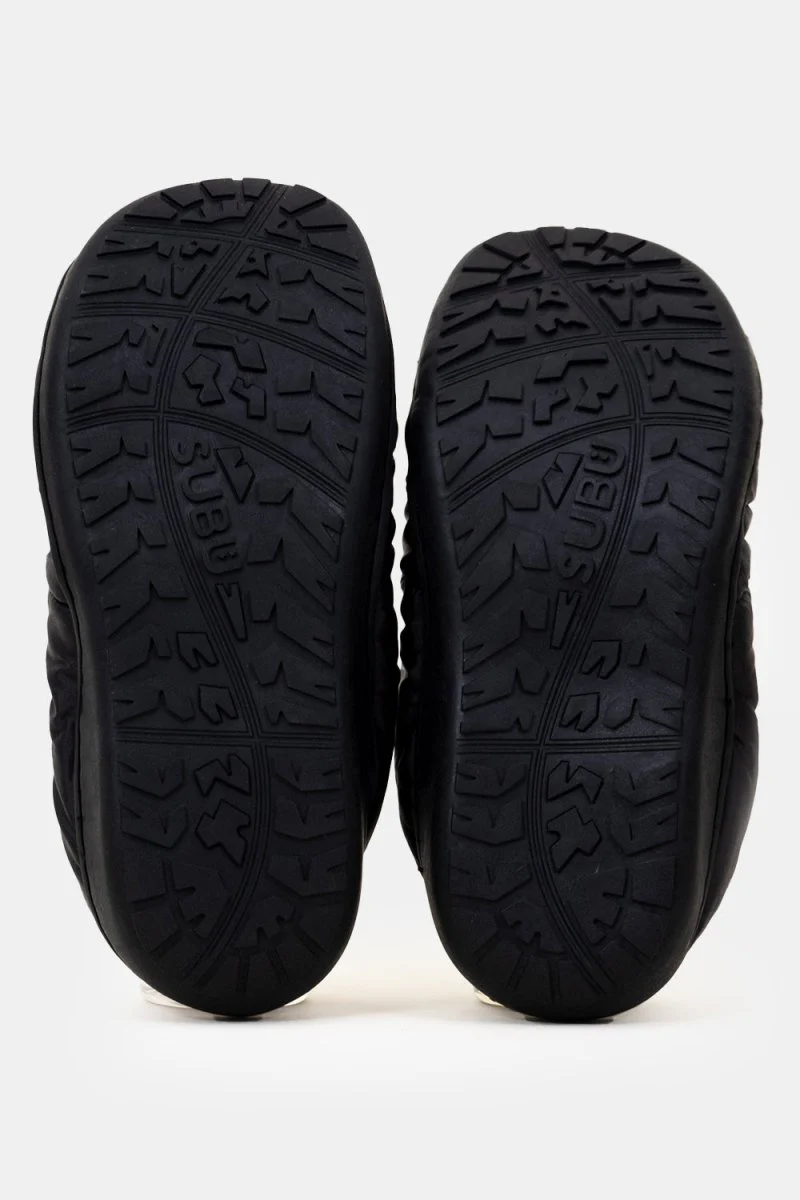 SUBU Indoor Outdoor Packable Slippers (Gloss Black) - Image 4